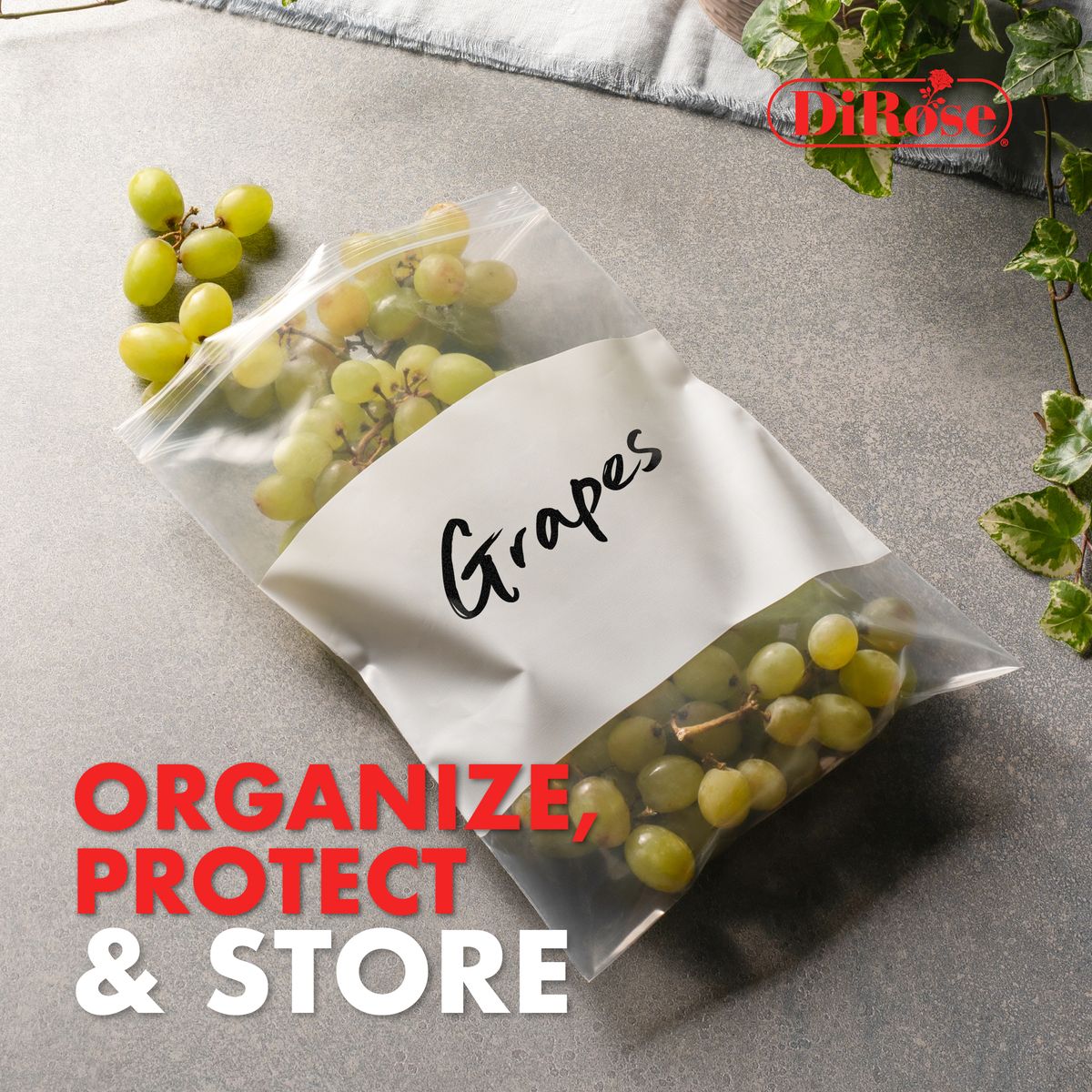 8×10, 2 Mil Reclosable Poly Bags with White Block For Writing - 3